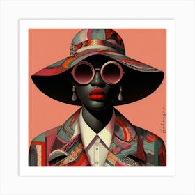 AfroFashion #002 Art Print