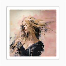 Dancing with the wind Art Print