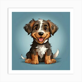 Cute Puppy Art Print