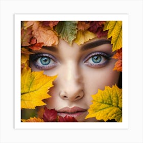 Autumn Leaves 6 Art Print