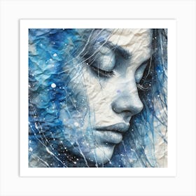 Abstract Female Art Print