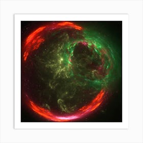 Space Cosmos Galaxy Universe Sky Art Print