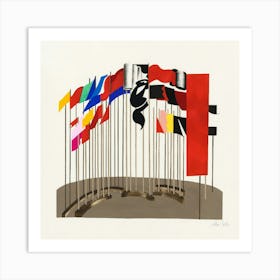 Flags Of The World Art Print