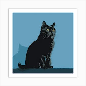 Black Cat 20 Art Print