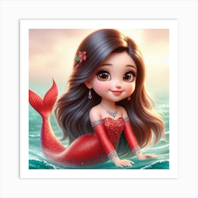 Mermaid 2 Art Print