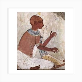 Egyptian Musician Art Print