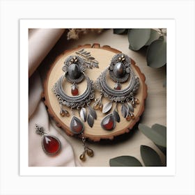 Earring Set Art Print