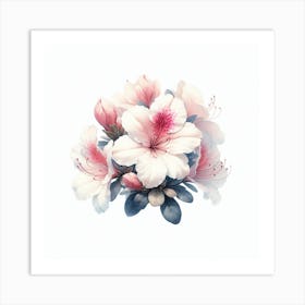 Flower of Azalea Art Print