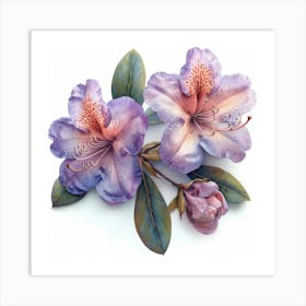 Azaleas 1 Art Print