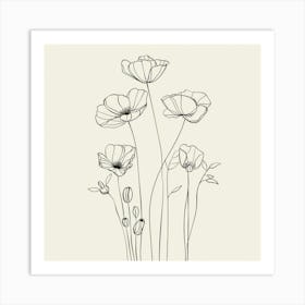 Poppies 52 Art Print