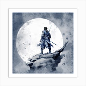 Samurai 5 Art Print