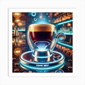 Cosmic Brew Art Print