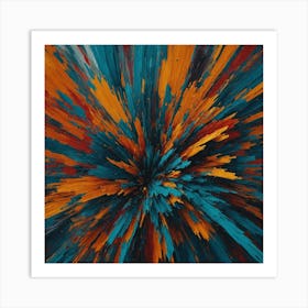 Abstract Painting 1 Art Print