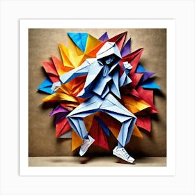 Origami Dancer 110 Art Print