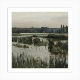 'The Marsh' Art Print