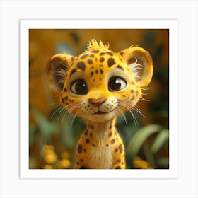 Cheetah 4 Art Print