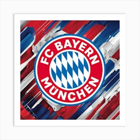 FC Bayern München Logo Wall Art 37 Art Print