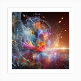 Abstract Fractal Art 1 Art Print