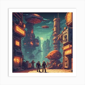 Robotica 3 Art Print