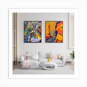 Abstract Painting Art Print