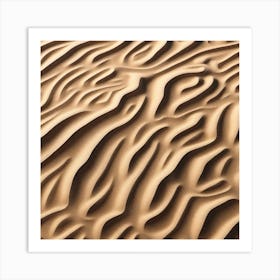 Sand Dune Texture 5 Art Print