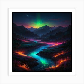 Aurora Borealis 20 Art Print