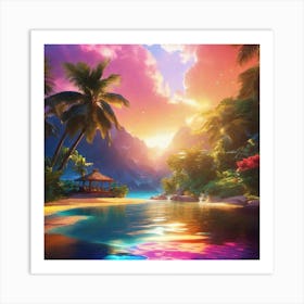 Tropical Paradise 12 Art Print