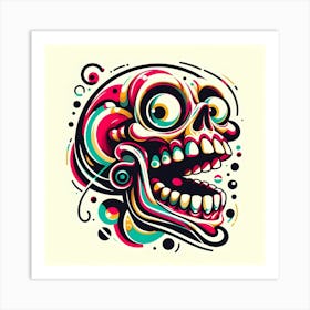 Skull Art 6 Art Print