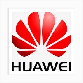 Huawei Logo Png 6978 Art Print