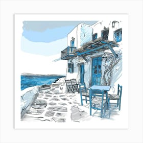 Greece 1 Art Print