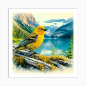 Wild Bird Artwork 98 Art Print