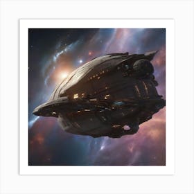 Spaceship Nebula #1 1 Art Print