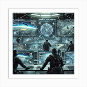 Raven Vanguard Coordinated Espionage Operations Art Print