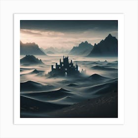 Castle In The Desert 1 Art Print