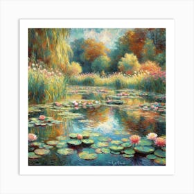 Water Lilies 3 Art Print