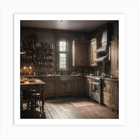 Kitchen Stock Videos & Royalty-Free Footage Art Print