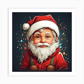Santa Claus 5 Art Print
