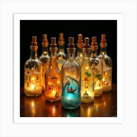 Of A Bottle Art Print