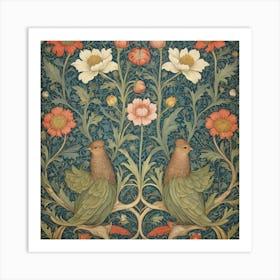 William Morris Birds Art Print