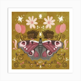 Mystical Moth Art Print