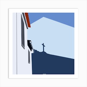 Portugal, Azores, Ponta Delgada, Architecture Art Print