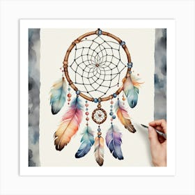 Dream Catcher 8 Art Print