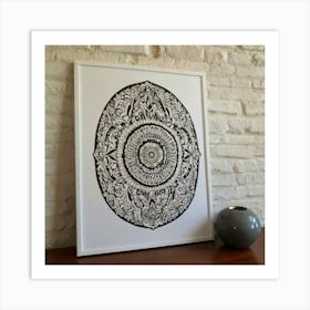 Mandala Print Art Print