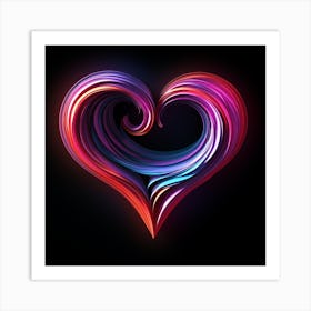 Love Neon (14) Art Print