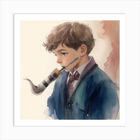 Sherlock Holmes Art Print