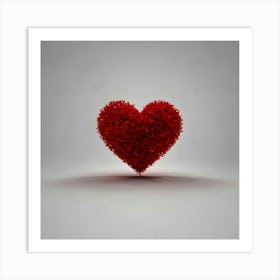 Heart - Heart Stock Videos & Royalty-Free Footage Art Print