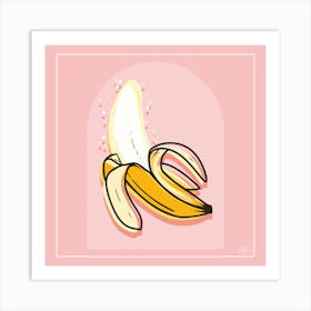 Pop Art Banana Split 1 Art Print