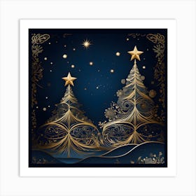 Christmas Tree 17 Art Print