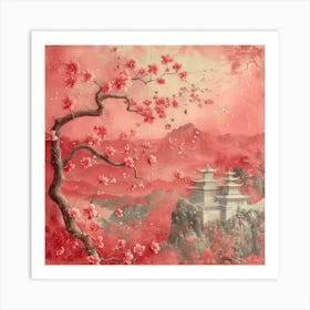 Cherry Blossoms 1 Art Print