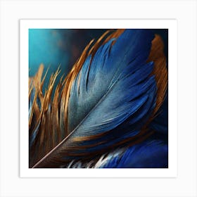 Feathers Canvas Art Print